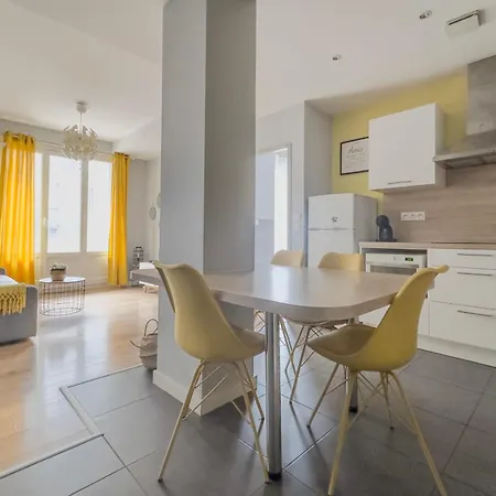#d6 Hello Sunshine T3 Sleeps 6 Caserne De Bonne Appartamento *